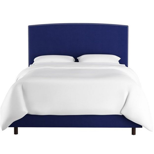 кровать двуспальная 180х200 синяя everly blue в Таганроге
