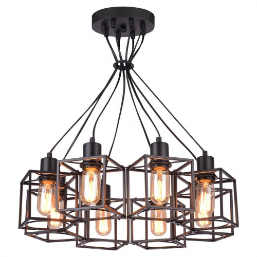 подвесная люстра lussole loft lsp-9541 в Таганроге