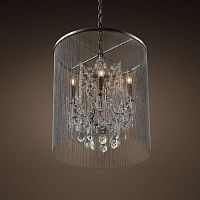 люстра vaille от delight collection никель в Таганроге
