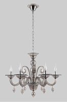 подвесная люстра crystal lux caetano sp-pl6 smoke в Таганроге