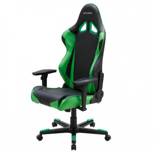 кресло геймерское dxracer racing черно-зеленое в Таганроге