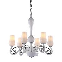 люстра md10904-6a от illuminati белая/ хром в Таганроге