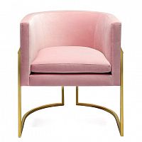 кресло julius chair розовое в Таганроге