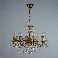подвесная люстра ambiente benisa 2226/8 pb tear drop бронза в Таганроге