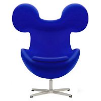 кресло egg mickey синее в Таганроге