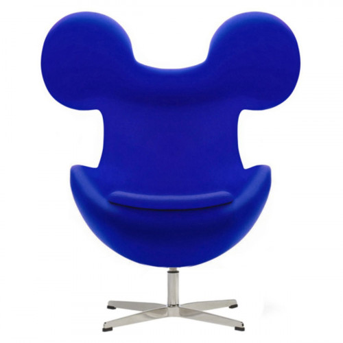 кресло egg mickey синее в Таганроге