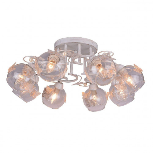 потолочная люстра arte lamp alessandra a5004pl-8wg в Таганроге