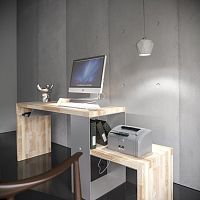 стол рабочий письменный с подставкой для монитора ecocomb-3 в Таганроге