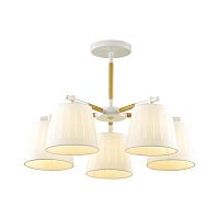 потолочная люстра odeon light nicola 4111/5 белый в Таганроге