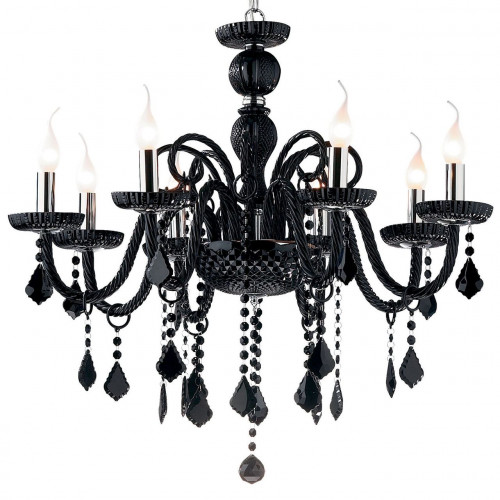 подвесная люстра ideal lux giudecca sp8 nero в Таганроге