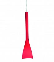 подвесной светильник ideal lux flut sp1 small rosso в Таганроге