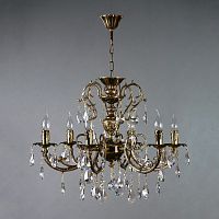 подвесная люстра ambiente alicante 8888/6 pb tear drop в Таганроге