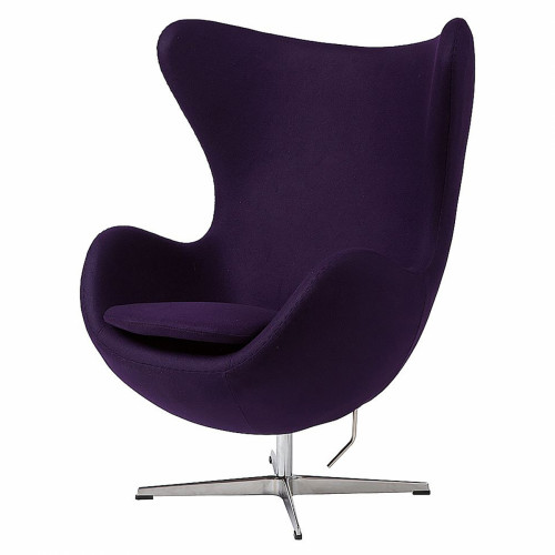 кресло egg chair темно-фиолетовое в Таганроге