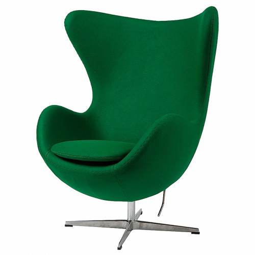 кресло egg chair кашемир зеленое в Таганроге