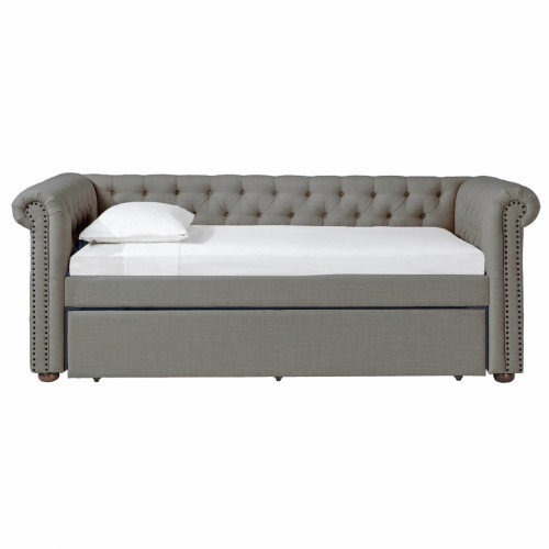 диван-кровать подростковый 140х200 серый chelsy в Таганроге