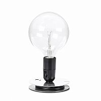 настольный светильник lampadina ed чёрный в Таганроге