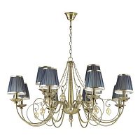 подвесная люстра odeon light niagara 3921/12 синяя в Таганроге