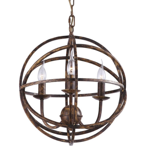 подвесная люстра arte lamp kopernik a1703sp-3br в Таганроге